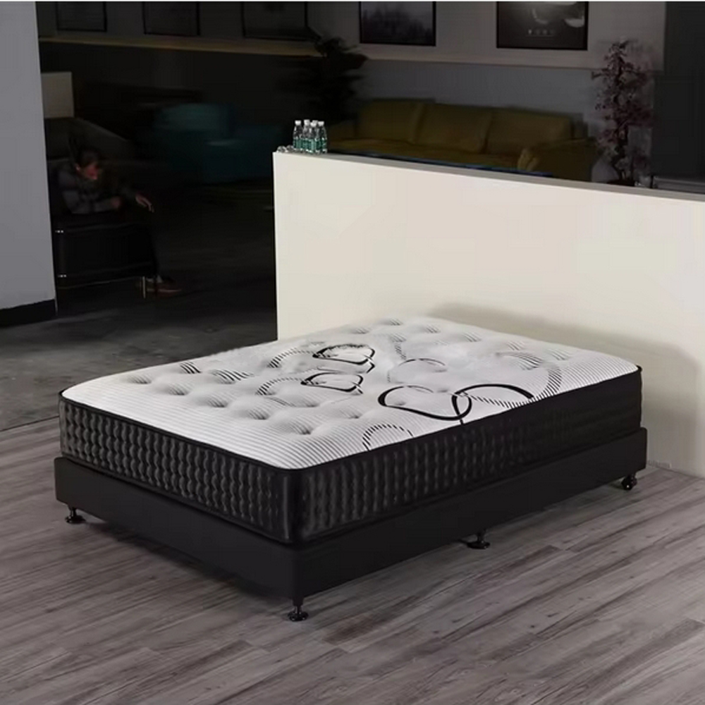 Memory Foam Mattress In A Box Queen - # ジェルメモリーフォームを備えた優れたハイブリッドマットレス、クイーンサイズの箱入りマットレス、背中と腰をサポート