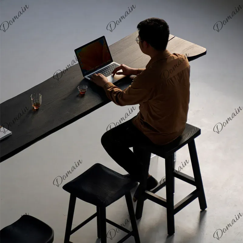 Bedroom Furniture - BG ノルディック・侘寂スタイル デスク モダンなリビングルーム用、壁に取り付け可能なアクリル製ロングテーブル、バルコニーや寝室にも最適な家具。FYFD