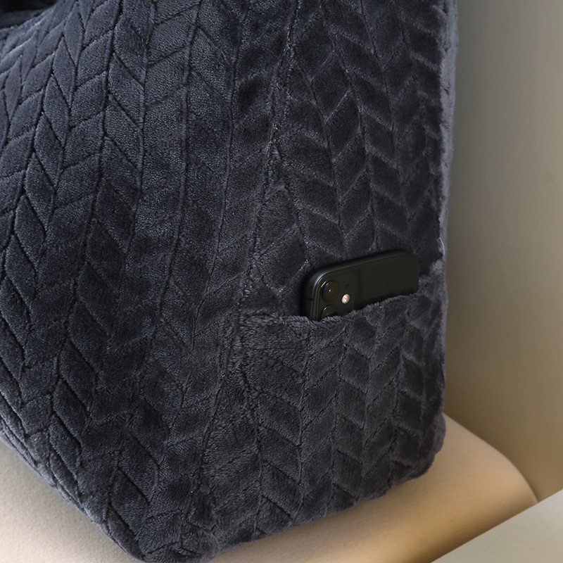 ベッド用枕、無地、大型、くさび型、ヘッドボード用、取り外し可 - Headboard Cushion Backrest Tatami のレビューと価格
