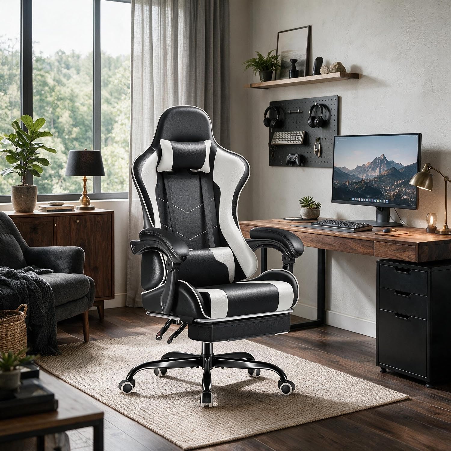 Furmax ゲーミングチェア。フットレストとマッサージ機能 - Sofas のレビューと価格