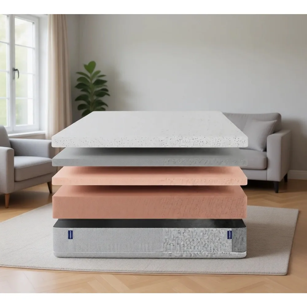12インチのクイーンサイズのメモリーフォームマットレス（箱入 - Memory Foam Mattress In A Box Queen のレビューと価格